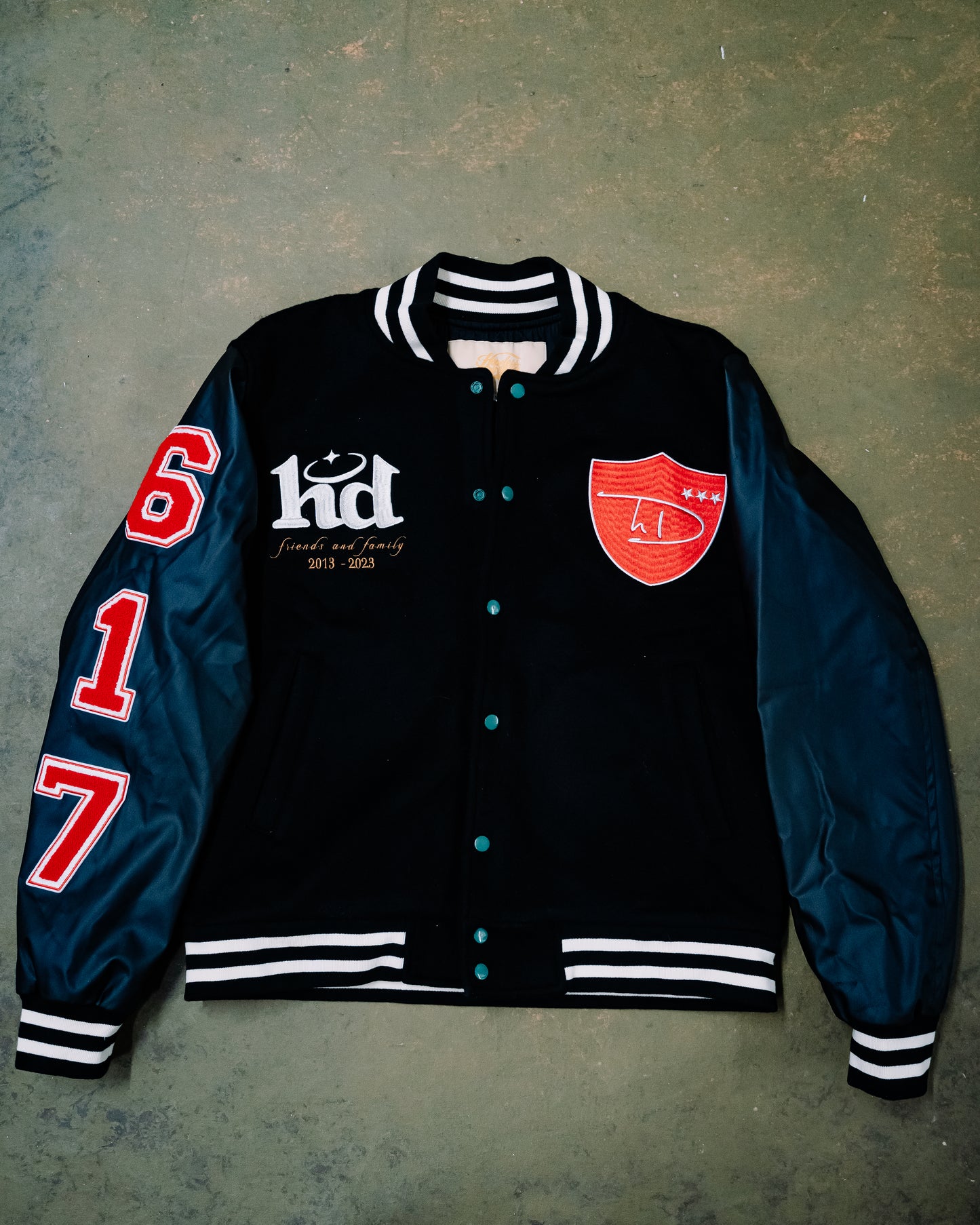 Friends & Family “10 Years Of Greatness” Varsity Jacket