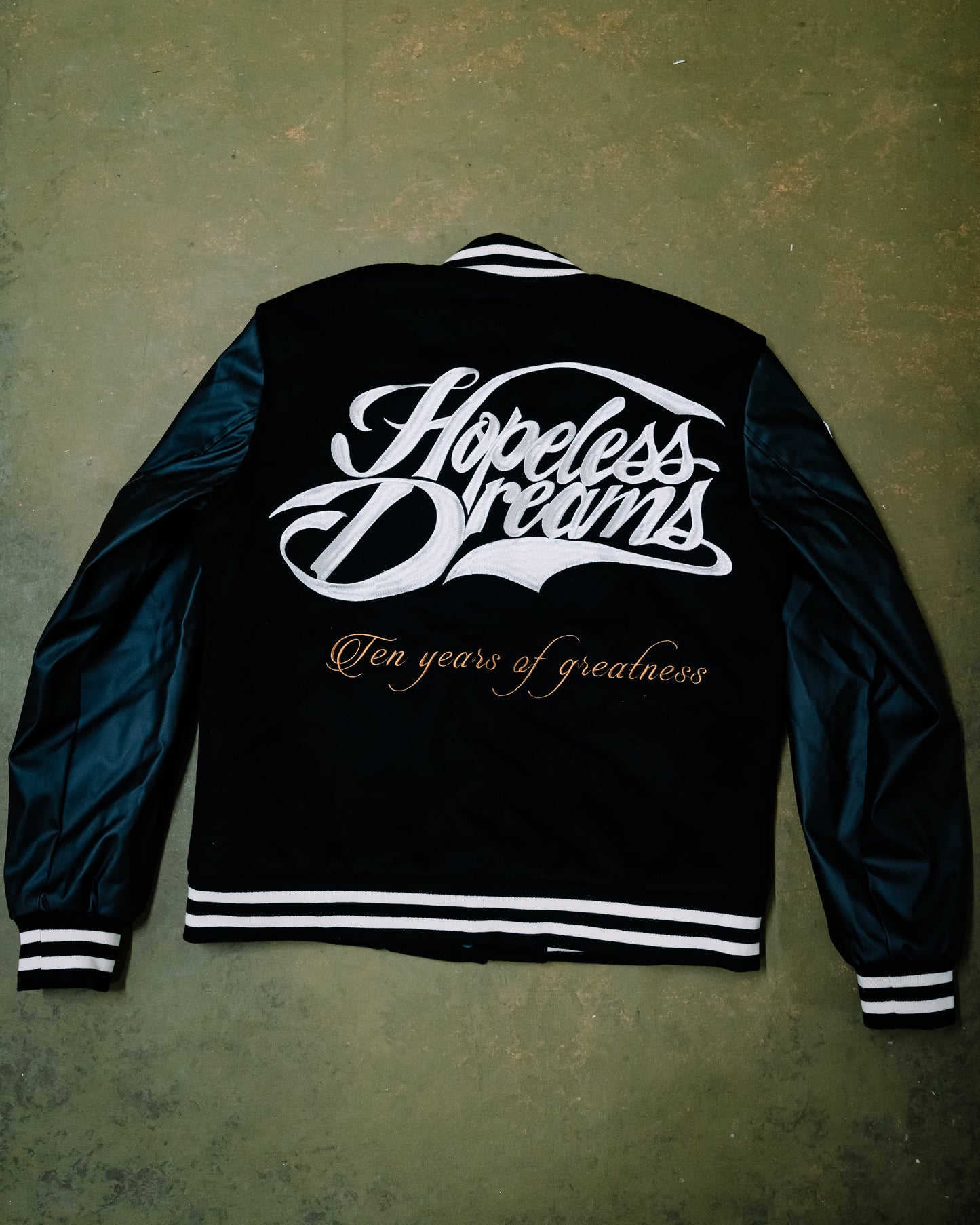 Friends & Family “10 Years Of Greatness” Varsity Jacket