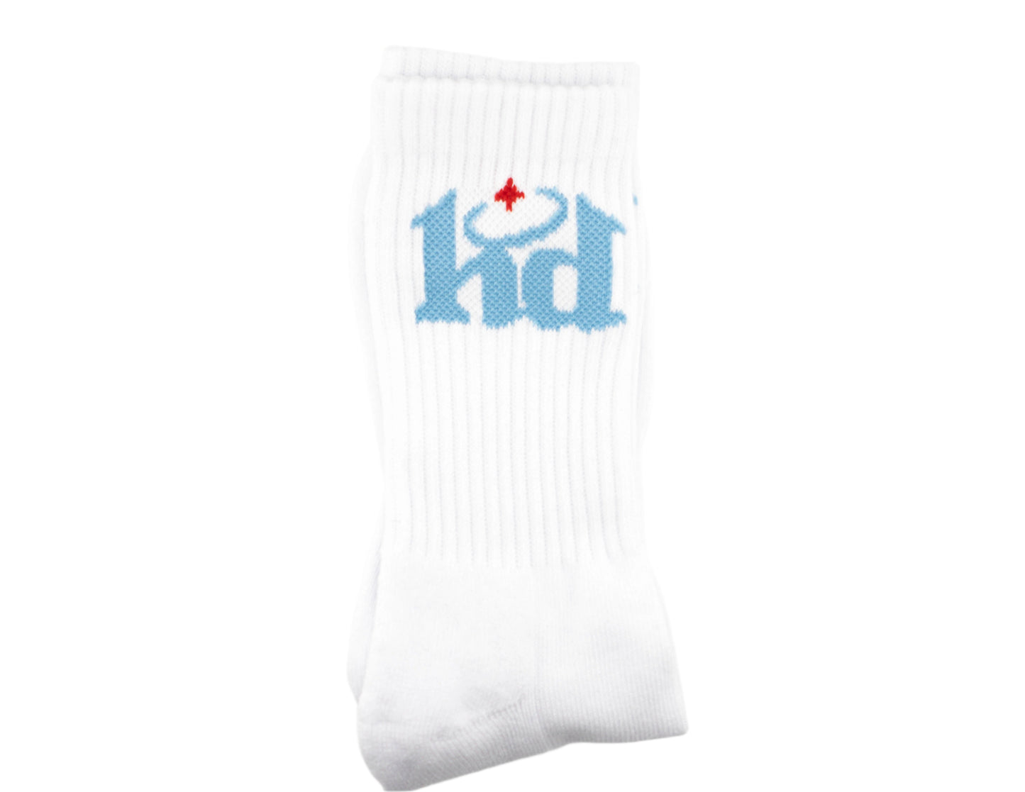 HD Crew Socks (Baby Blu)