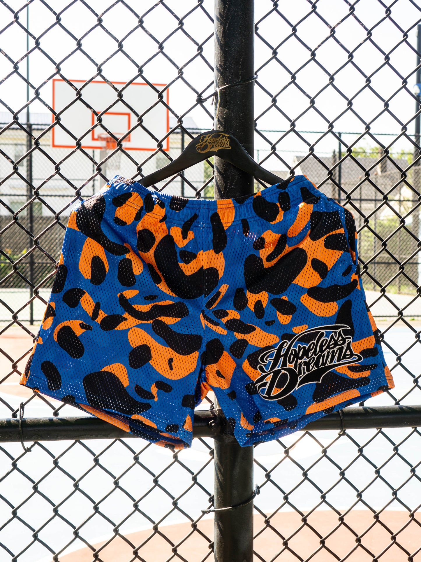 Panda Camo Shorts "Knicks"