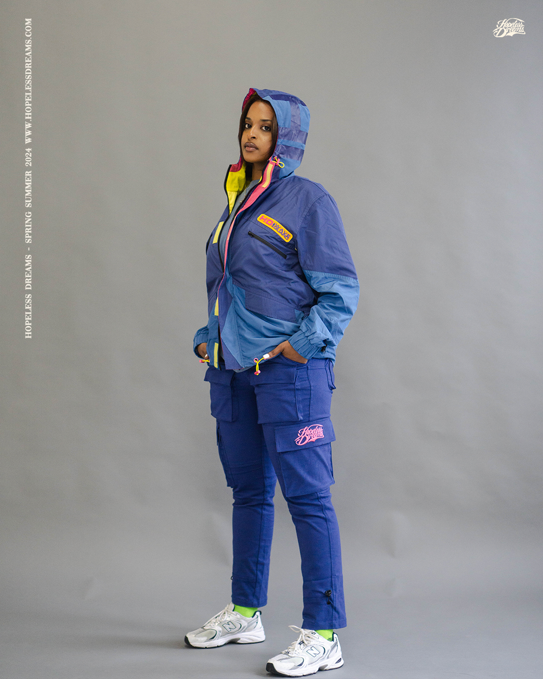 Blue Cargos Pant