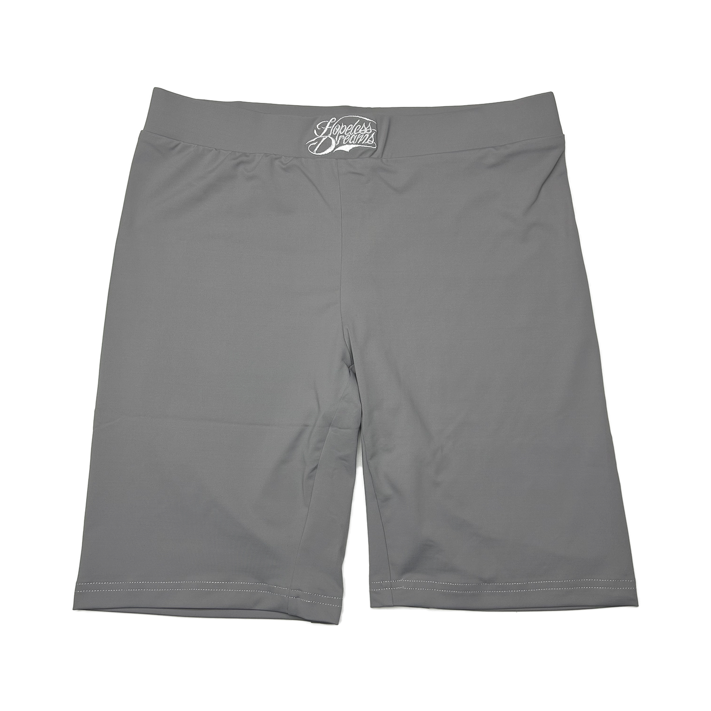 Grey Biker Shorts