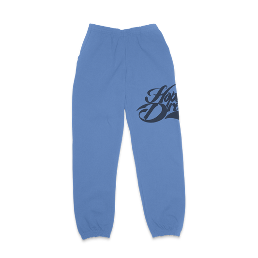 Powder Blue Script Uniform Sweatpant