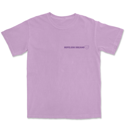 HD Script Logo Tee (Light Purple/Dark Purple)