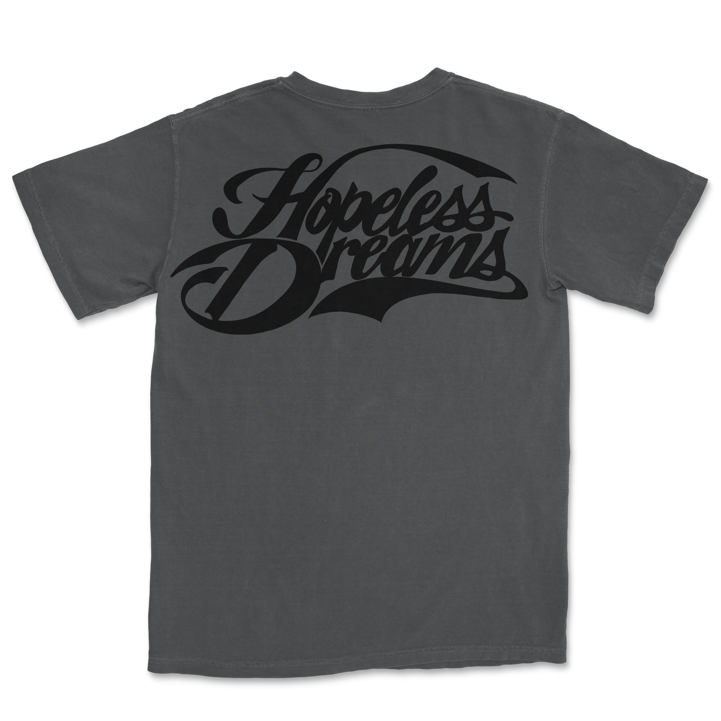 HD Script Logo Tee (Graphite/Black)