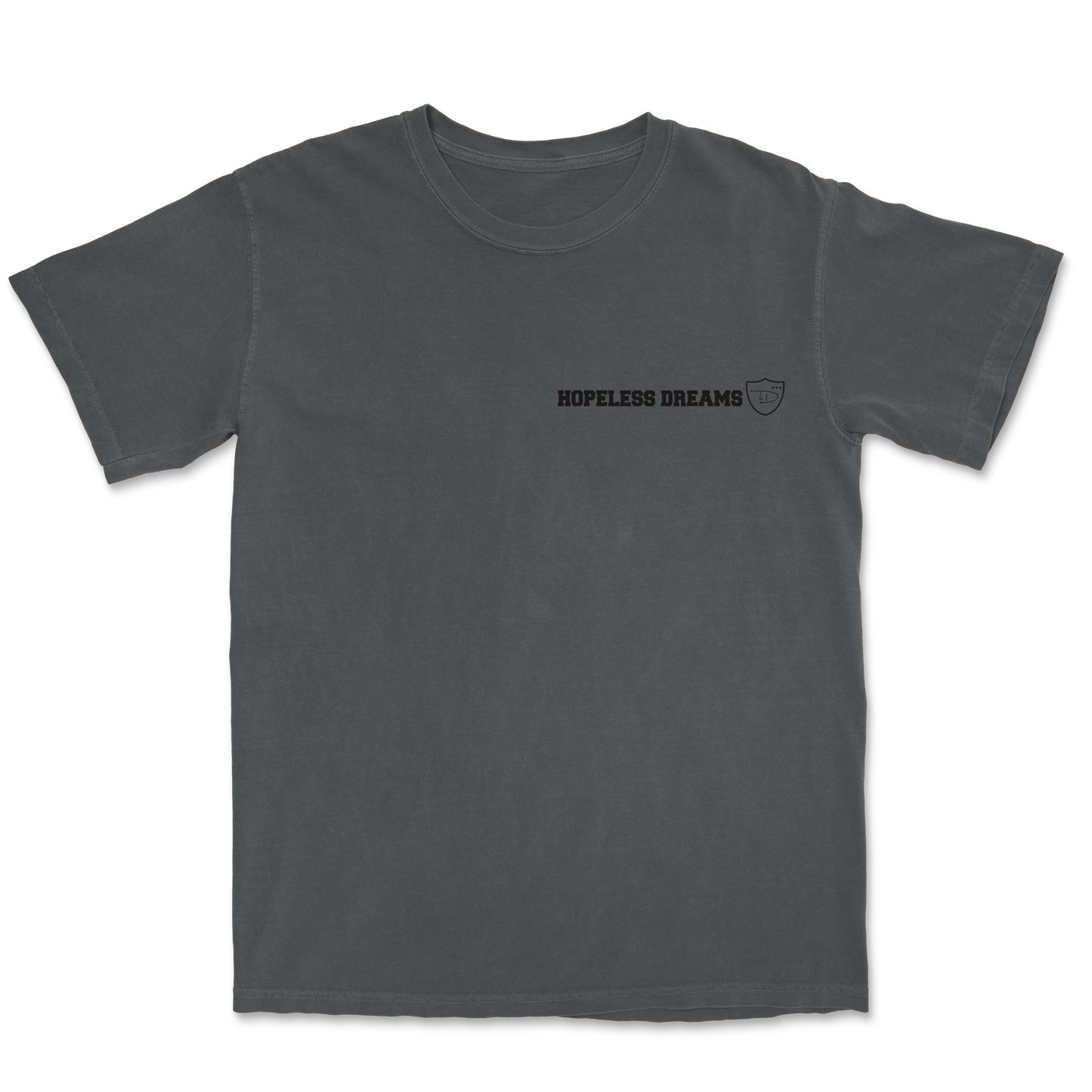 HD Script Logo Tee (Graphite/Black)